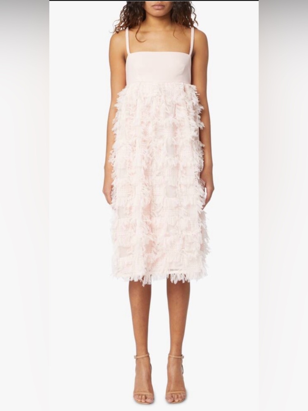 Baum und Pferdgarten
Acalya Bandit Fringed Midi Dress Pink, Size 36